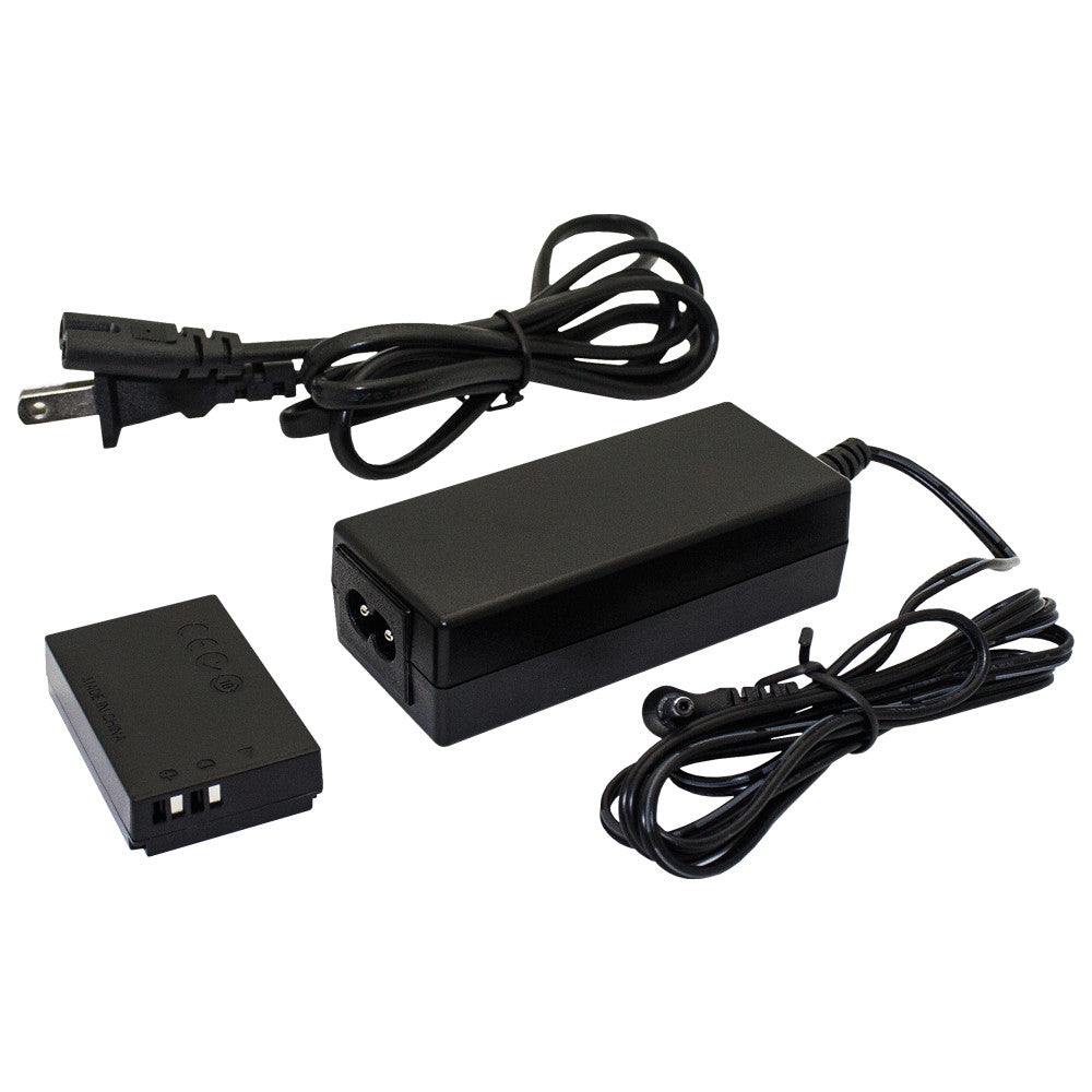 Kapaxen™ ACK-E12 AC Power Adapter Kit for Canon EOS M, M2, and M10 Cameras