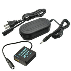 Kapaxen™ DMW-DCC11 DC Coupler and DMW-AC8PP AC Power Adapter for Panasonic Lumix Cameras
