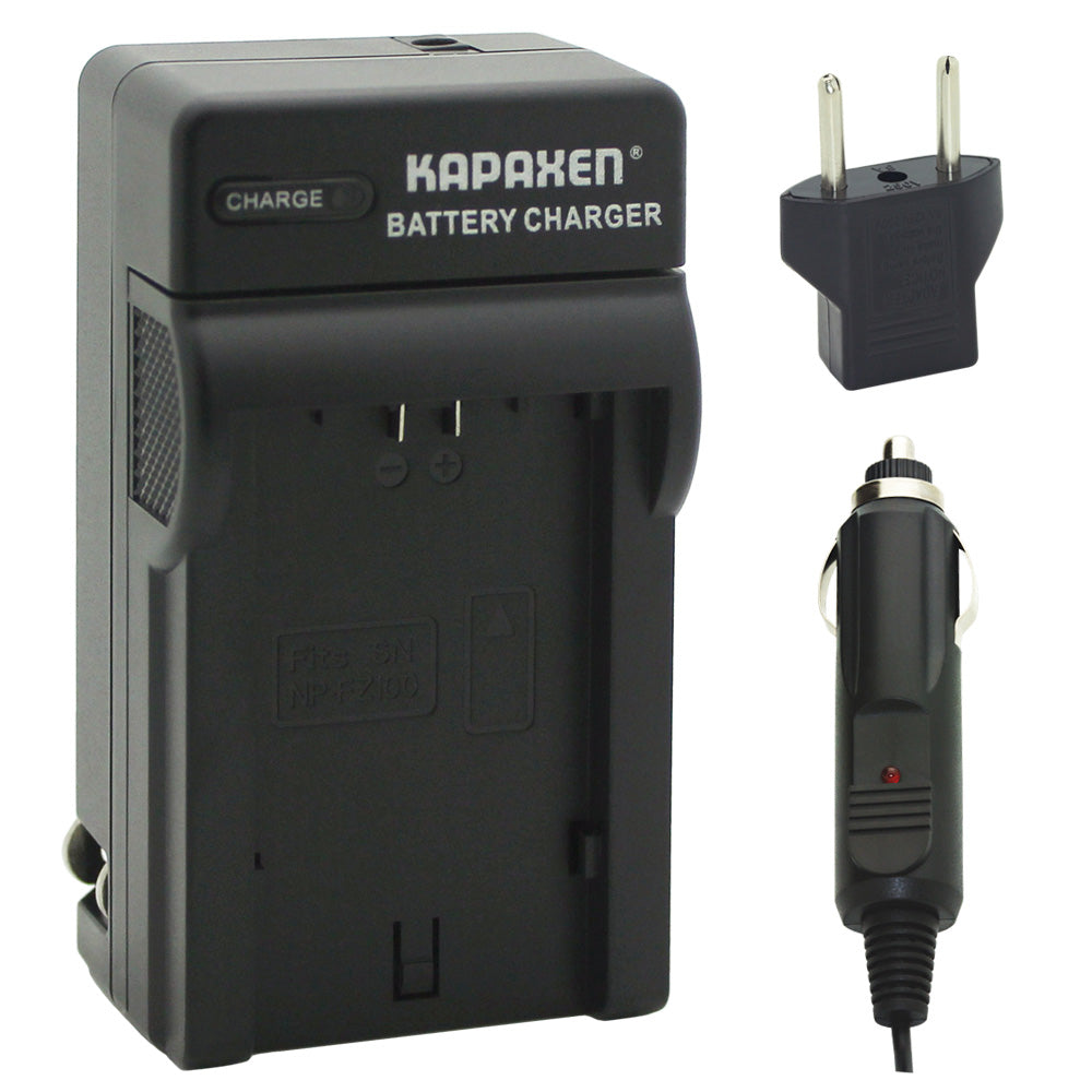 Kapaxen™ BC-QZ1 Charger for Sony NP-FZ100 Camera Batteries